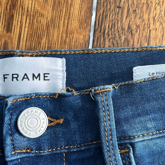 FRAME Le High Straight Jean - Picture 3 of 5